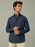 Navy Blue Plain Shirt