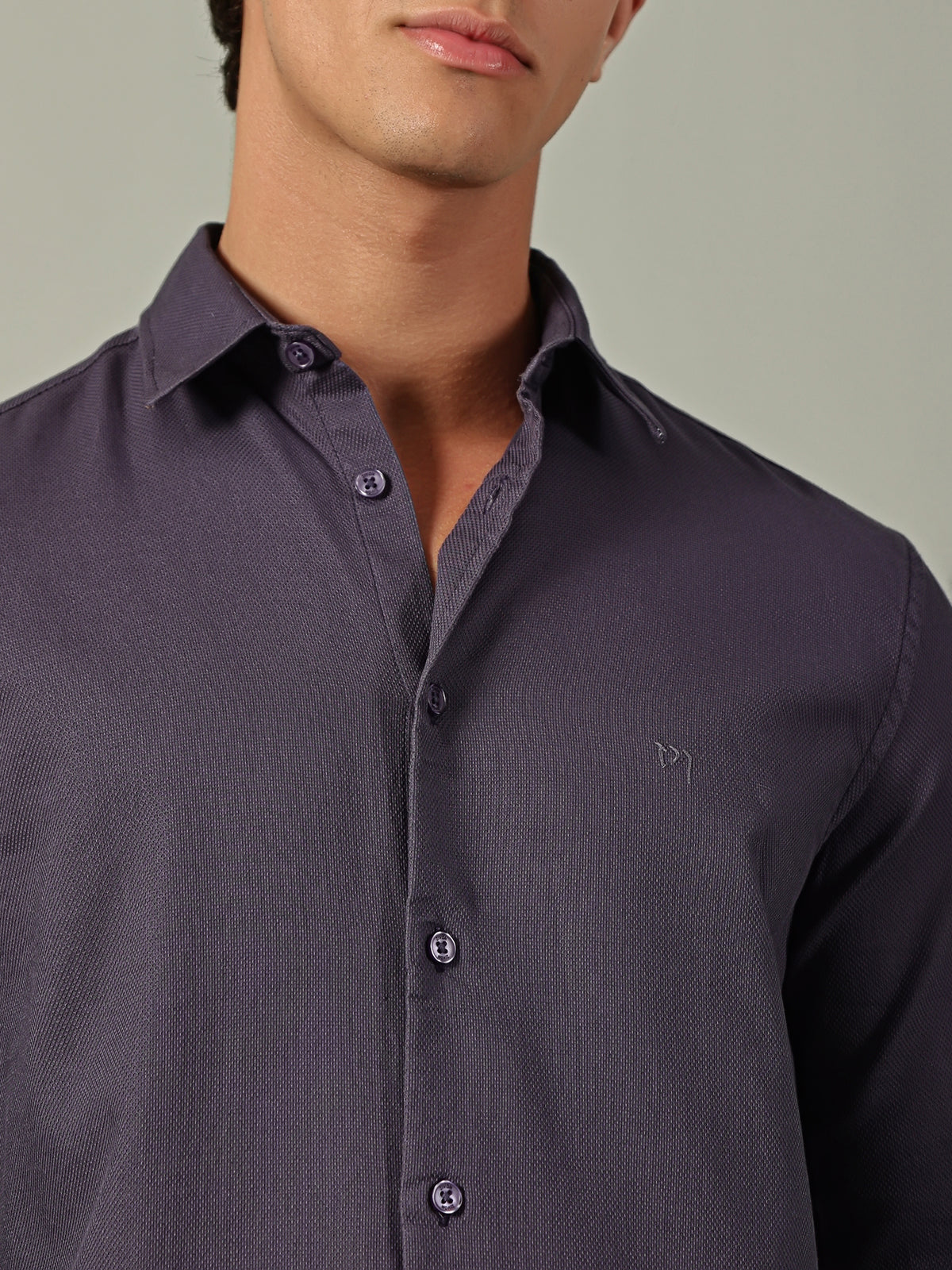 Purple Plain Shirt