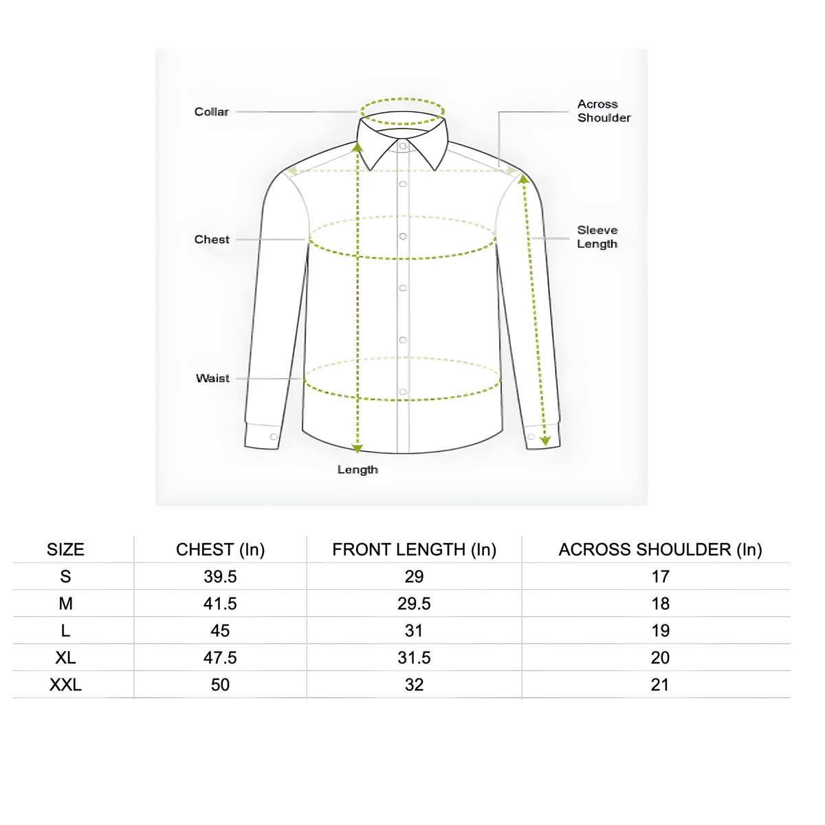 Grey Oxford Plain Shirt
